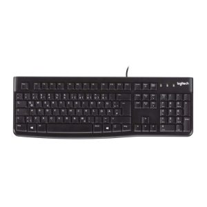 Logitech K120 Wired Optical Keyboard, QWERTY Italian Layout