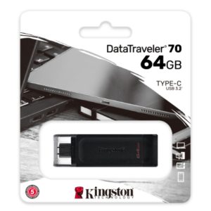 64GB Kingston DataTraveler 70 USB-C Pendrive