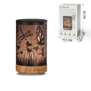 MU Butterfly Iron Art Humidifier & Diffuser, Essential Oil Fragrance