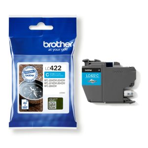 Brother LC422C Original Cyan Ink Cartridge 550 Pages