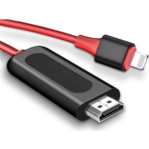 HDTV cable plug and play lightning to hdmi adpater 2m