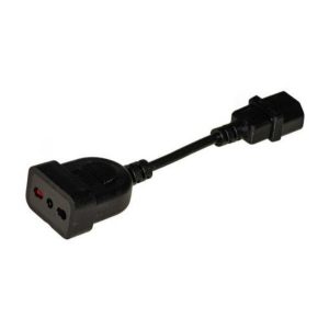 Link Accessori Power Adapter Cable C14 to C14 Black