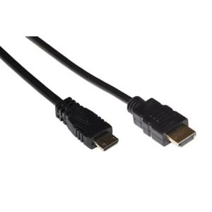 Mini HDMI to HDMI Cable, M/M 2m