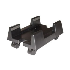 Link PC Trolley With Lockable Wheels - Black