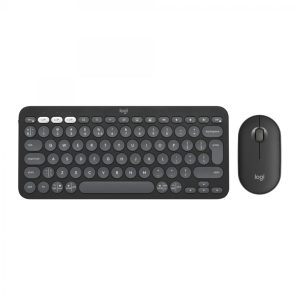 Logitech Mouse and Keyboard Set Pebble 2 English Layout