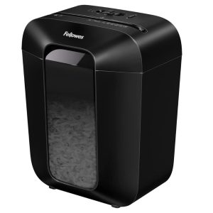 Fellowes LX50 Shredder 9 Sheets for Home and Small Office, Black