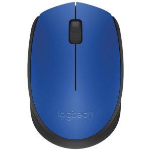 Logitech M171 mouse Ambidextrous RF Wireless Optical 1000 DPI, Blue