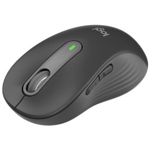 Logitech Signature M650 L Wireless Mouse - Large Hands, 2 Year Battery Life, Silent Clicks, Customizable Keys, Bluetooth, for PC/Mac/Multiple Devices/Chromebook - Grey