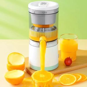 MU Automatic Electric Juicer Portable Pressure USB Rechargeable 45W