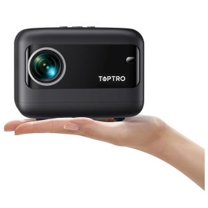 TOPTRO Mini Projector 18000, Full HD Bluetooth, HDMI USB, 5G WiFi