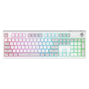 Wesdar MK656 Mechanical Backlit Keyboard | RGB Lighting | Blue Switches | Wired Gaming Keyboard