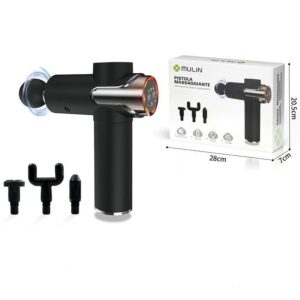 MU 32 Speed Massage Gun with LCD Quiet Handheld Massager for Full Body Relaxation