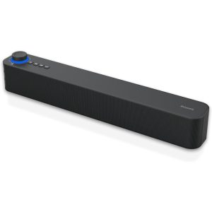 Atlantis MINI SOUNDBAR BT v5.3 20W Jack 3.5mm TWS includes 2400mAh battery Radio USB MicroSD, Black