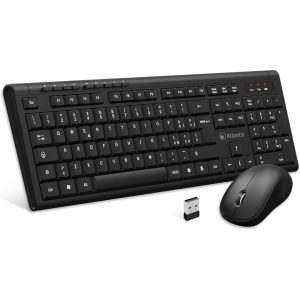 Atlantis P013-AX280G+M Wireless Keyboard and Mouse Combo Italian Keyboard