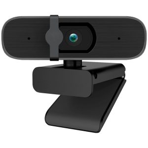 Atlantis Webcam Autofocus FHD 1080p 2592x1944 4Mpx 30fps 2xMic. USB2.0 clip fixing 360&deg; rotation