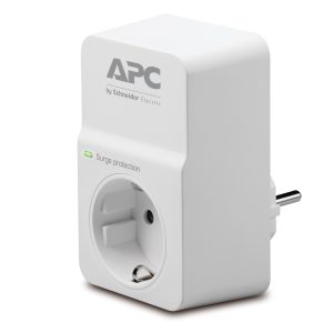 APC SurgeArrest 1 socket(e) AC 230V White overload protection