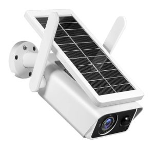 Andowl Q-A129 Solar WiFi Outdoor Camera &ndash; 4K, PIR Motion & Full-Color Night Vision