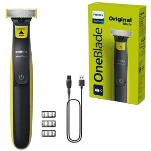 Philips OneBlade Electric Razor With 3 Combs + Spare Blade