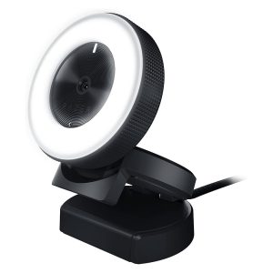 Razer Kiyo Streaming Webcam 1080p 30 FPS / 720p 60 FPS - Ring Light w/Adjustable Brightness - Built-in Microphone - Advanced Autofocus