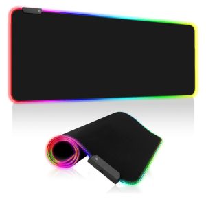 Gaming Mouse Mat XXL,RGB, 800 x 300 mm, 7 LED Colours