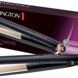 Remington S1510 Ceramic Slim 220 Hair Straightener, Black