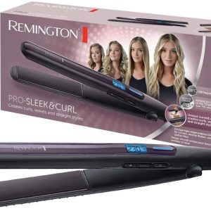 Remington S6505 Pro-Sleek & Curl Hair Straightener - Black