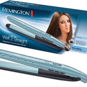 Remington S7300 Wet2Straight Ceramic Straightener with Frizz Resist Micro Cond