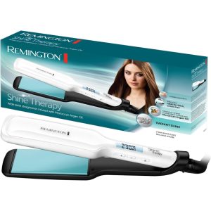 Remington S8550 Hair Straightener Shine Therapy WideLCD Display, 150-230&deg;C