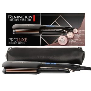 Remington S9150B Proluxe Midnight Wide Plate Hair Straightener