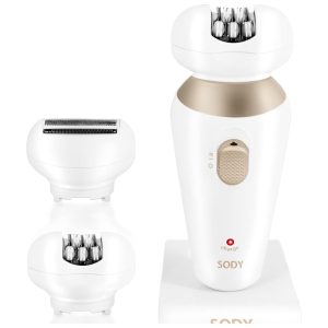 Epilator for Women 2 in 1 Waterproof Electric Shaver Portable with USB Charging