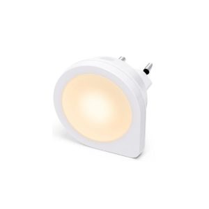 Aigostar LED night light with sensor, 0.2 W orientation light 3000K warm white