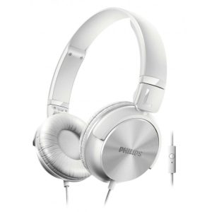 Philips DJ-Style Wired Headphones with Mic, 32mm Drivers, Powerful Bass, Foldable Design, 1.2m Cable