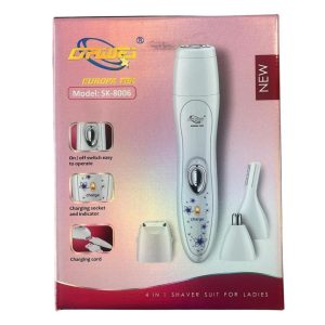 Driwei Multi-Functional 4-in-1 Electric Shaver for Women (Model SK-8006)