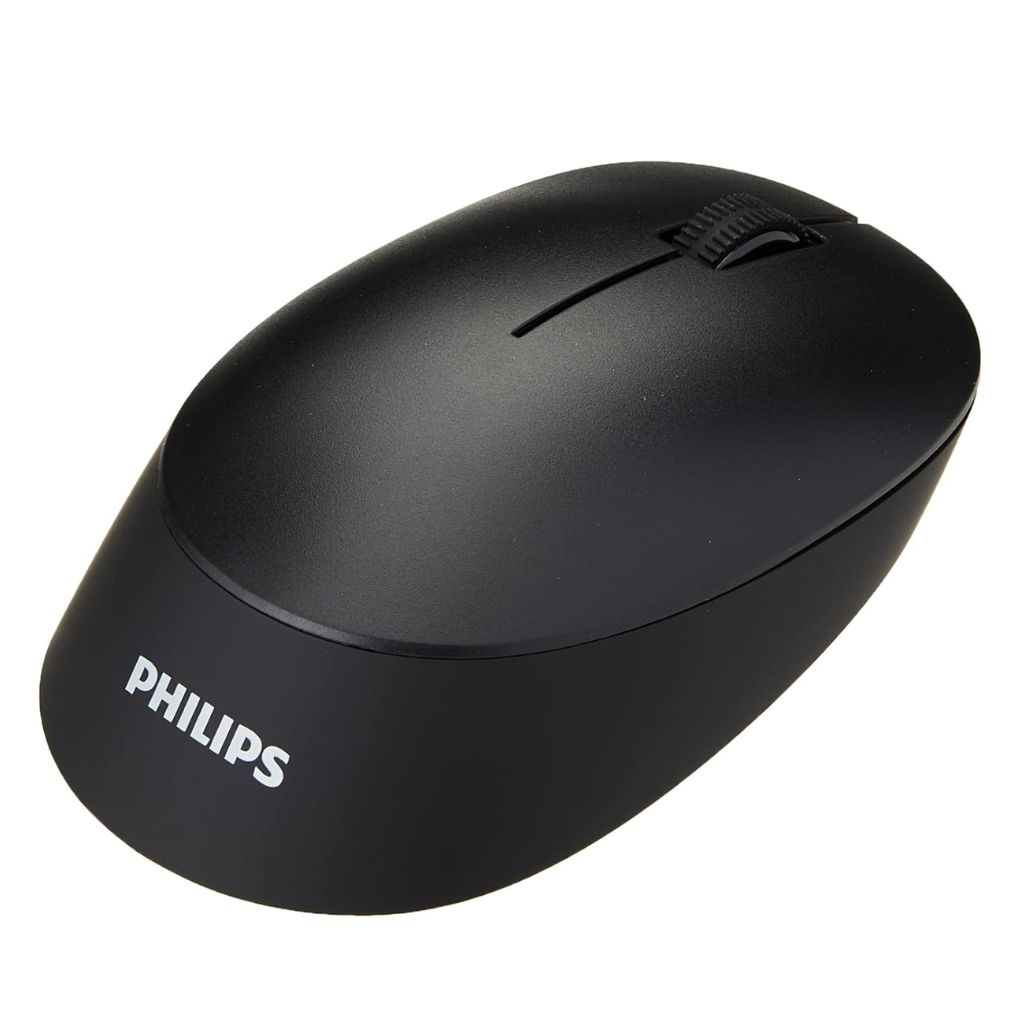 Philips Wireless mouse, Ambidextrous design, Bluetooth, Black.