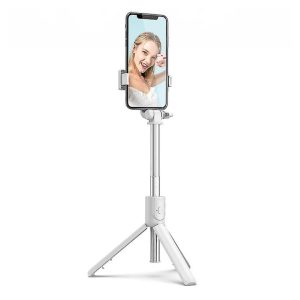 Unico Wireless Selfie Stick with Light (with micro cable), White