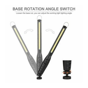 Eyeshield LED Work Lamp Magnetic Tool Rotating Head Flashlight USB Rechargeable