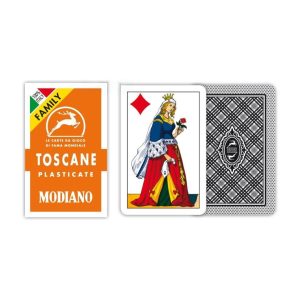 Tuscan Orange Family Playing Cards