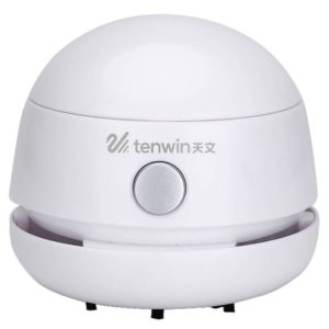Rechargeable Mini Vacuum Desktop Cleaner Tenwin 8052-2 Micro USB, White