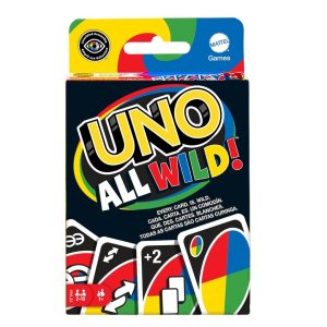 Mattel Games UNO All Wild, Card Game for Families and Children 7+