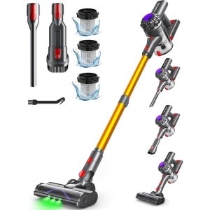 VACTechPro V15 Cordless Vacuum Cleaner with Removable Battery