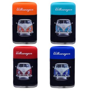 VW Volkswagen camper van blue flame jet lighter