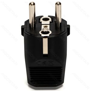 Aigostar German wireable plug 16A Black
