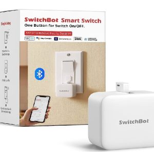 SwitchBot Intelligent Robot Switch Bluetooth APP or Timer Control, White