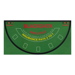 Mondo Tessuti - Texas Hold'em Poker Black Jack Roulette Play Mat