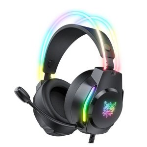 ONIKUMA X26 Wired Gaming headphones, USB + 3.5mm, Black