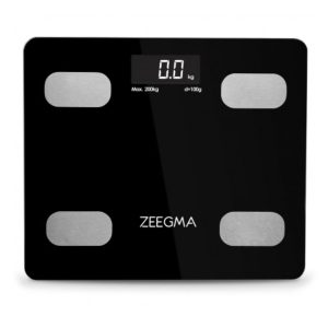 ZEEGMA Gewit Smart Personal Scale with App, Measure  Fat and Muscle Mass.