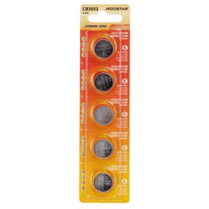 AIGOSTAR 5-Pack CR2032 Coin Cell Lithium Battery