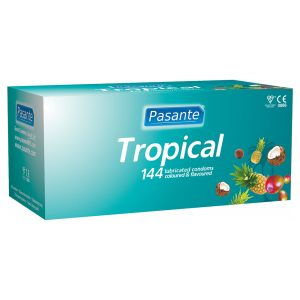 Pasante Tropical Flavors Condoms x144 pcs