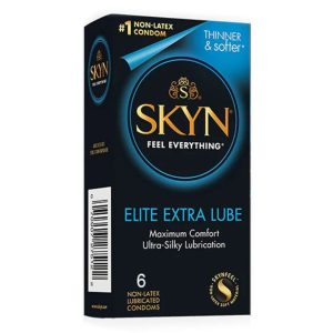 SKYN Elite Extra Lube Condoms 6 Pack