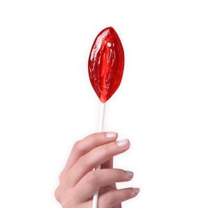 Strawberry Vulva Lollipop